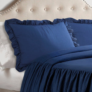 Ruffle Skirt Bedspread Set by LushDecor