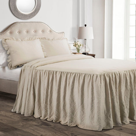 Ruffle Skirt Bedspread Set by LushDecor