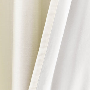 Faux Silk 100% Blackout Window Curtain Panel