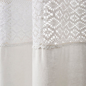 Dana Lace Shower Curtain