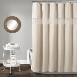 Dana Lace Shower Curtain