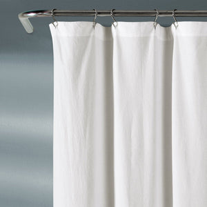 Chenille Chevron Shower Curtain 72" x 72"