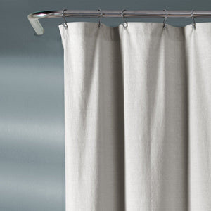 Chenille Chevron Shower Curtain 72" x 72"