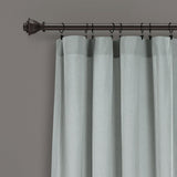 Chenille Chevron Window Curtain Panel Set