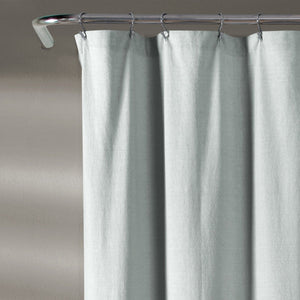 Chenille Chevron Shower Curtain 72" x 72"