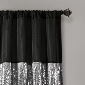 Night Sky Window Curtain Panel