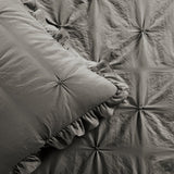 Ravello Pintuck Ruffle Skirt Bedspread Set