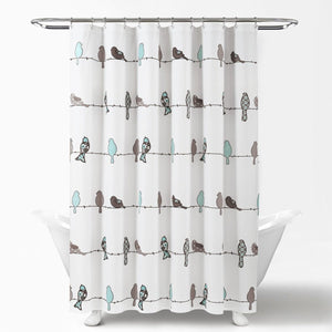 Rowley Birds Shower Curtain 72" x 72" by LushDecor