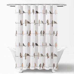 Rowley Birds Shower Curtain 72" x 72" by LushDecor