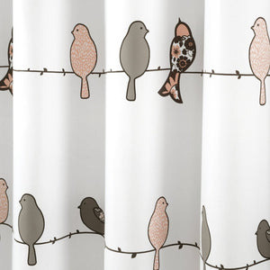 Rowley Birds Shower Curtain 72" x 72" by LushDecor