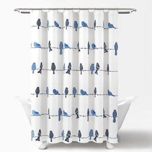 Rowley Birds Shower Curtain 72" x 72" by LushDecor