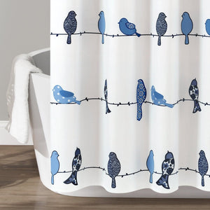Rowley Birds Shower Curtain 72" x 72" by LushDecor