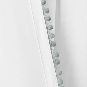 Pom Pom Window Curtain Panel