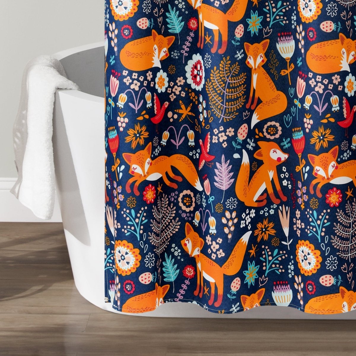 Pixie Fox Shower Curtain by LushDecor