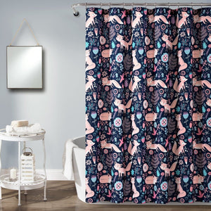 Pixie Fox Shower Curtain by LushDecor