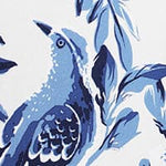 Farmhouse Bird And Flower Insulated Grommet Blackout Curtain Panel Set