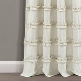 Vintage Stripe Yarn Dyed Window Curtain Panel Set