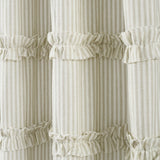 Vintage Stripe Yarn Dyed Window Curtain Panel Set