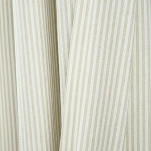 Vintage Stripe Yarn Dyed Window Curtain Panel Set