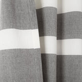 Cape Cod Stripe Yarn Dyed Cotton Window Curtain Panel Set