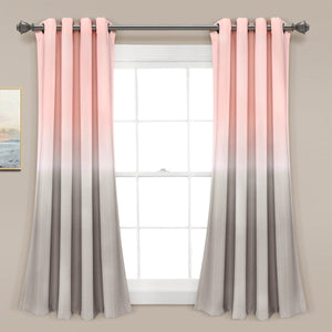 Umbre Fiesta Light Filtering Window Curtain Panel Set