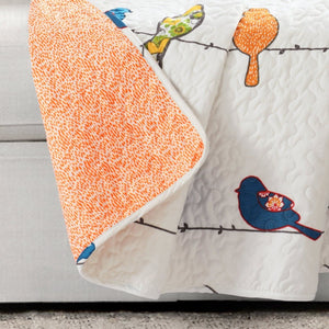 Rowley Birds Throw Blanket 60" x 50"