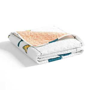 Rowley Birds Throw Blanket 60" x 50"