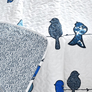 Rowley Birds Throw Blanket 60" x 50"