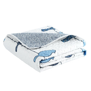 Rowley Birds Throw Blanket 60" x 50"