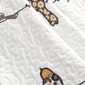 Rowley Birds Throw Blanket 60" x 50"