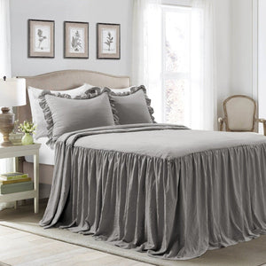 Ruffle Skirt Bedspread Set by LushDecor