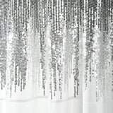 Shimmer Sequins Window Curtain Panel Set