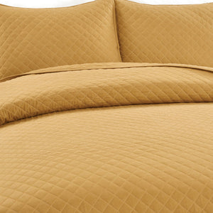 Ava Diamond Oversized Cotton Quilt Set