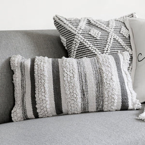 Bria Stripe Decorative Pillow Cover by LushDecor