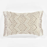 Studio Chevron Macrame Decorative Pillow Cover