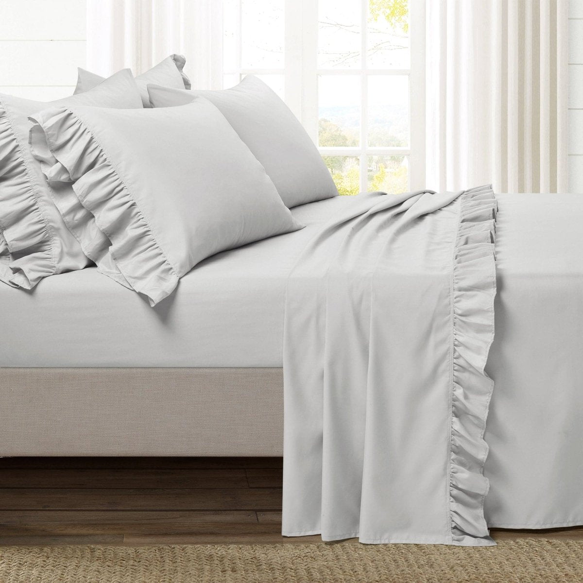 LushDecor Reyna Ruffle Sheet Set - view 8
