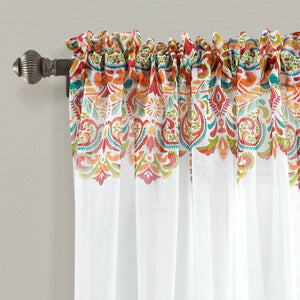 LushDecor Clara Sheer Window Curtain Panel Set