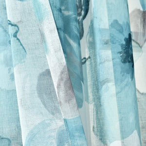 Leah Sheer Window Curtain Panel Set