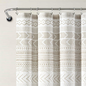 Hygge Geo Shower Curtain