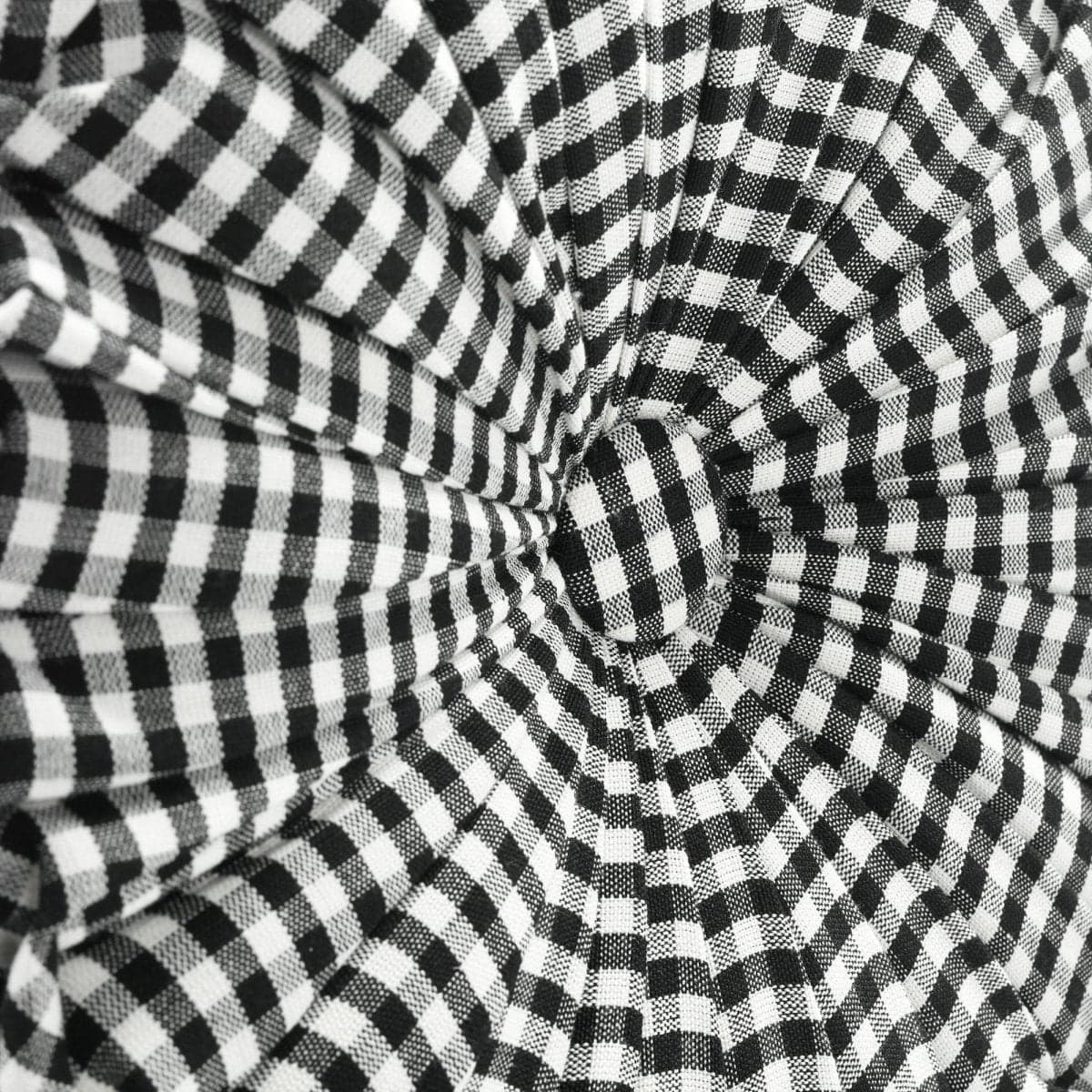 LushDecor Gingham Check Yarn Dyed Pleated Decorative Pillow - view 2