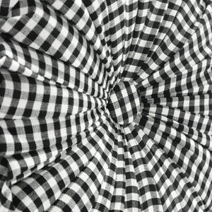 LushDecor Gingham Check Yarn Dyed Pleated Decorative Pillow - view 2