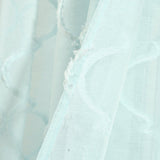 Avon Trellis Grommet Sheer Window Curtain Panel Set