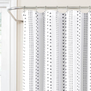 Hygge Stripe Shower Curtain 72" x 72"