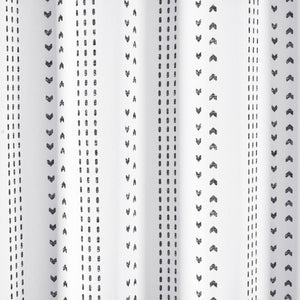 Hygge Stripe Shower Curtain 72" x 72"