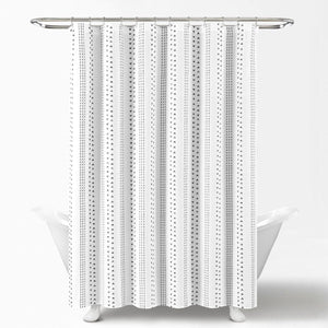 Hygge Stripe Shower Curtain 72" x 72"