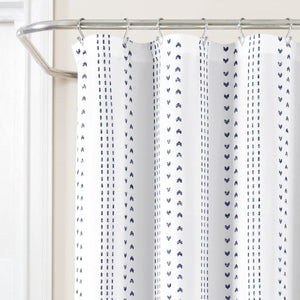 Hygge Stripe Shower Curtain 72" x 72"