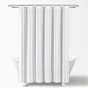 Hygge Stripe Shower Curtain 72" x 72"