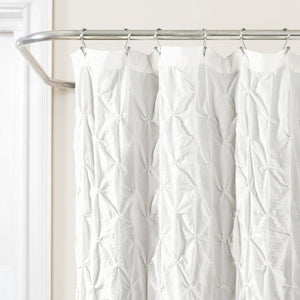 Ravello Pintuck Shower Curtain 72" x 72"