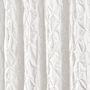 Ravello Pintuck Shower Curtain 72" x 72"