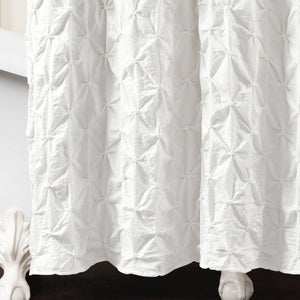 Ravello Pintuck Shower Curtain 72" x 72"